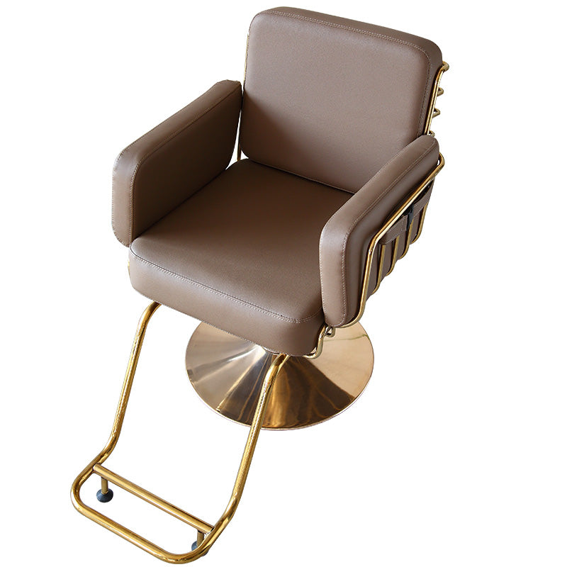 Soft And Comfortable Modern Barber Chair Hairdressing And Styling Chair For Hair Salon Equipment