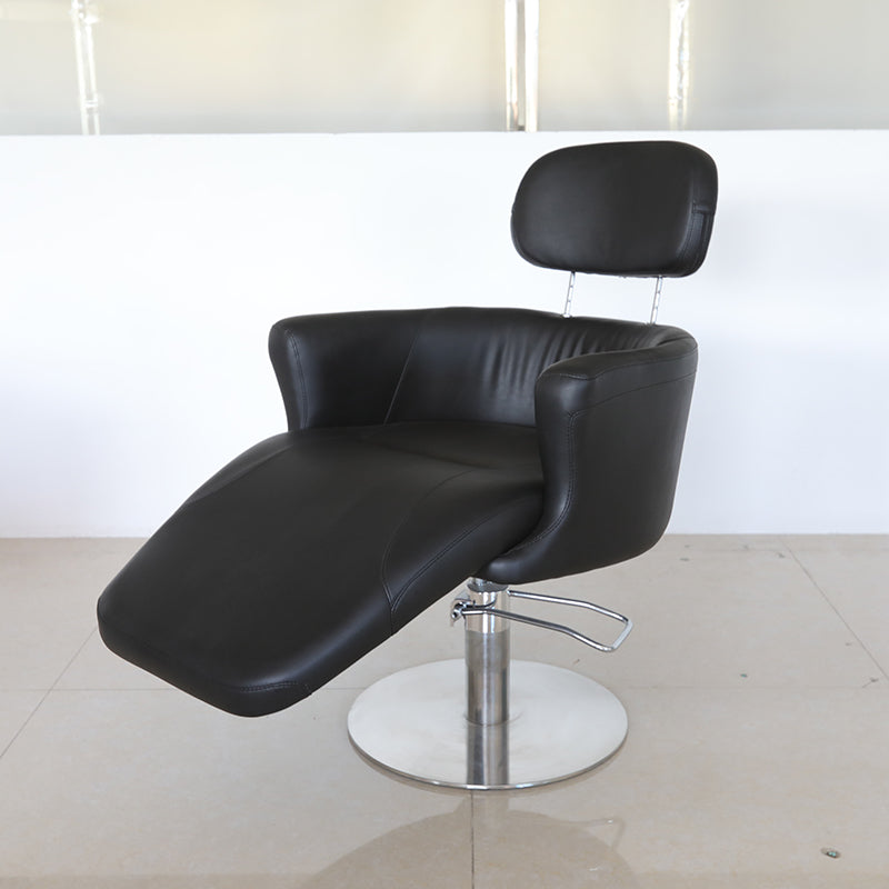 Design Of The Black Casual Barber Chair Can Be Customized. The Color Is Small And Lightweight,Suitable For Most Scenes