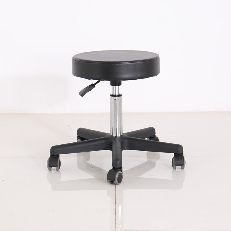 SPA Adjustable 360 Degrees Rolling Hairdressing Adjustable Master Chair Salon Stool With Wheels