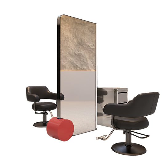 Modern Hair Salon Mirrors Styling Stations Furniture For Salon Hairdressing Beauty Salon Equipment