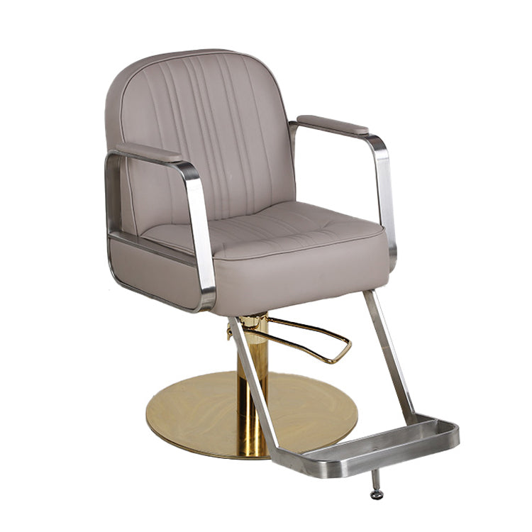 Good Quality Barber Chair Golden Barber Shop Equipment Salon Chair Hair Salon Furniture