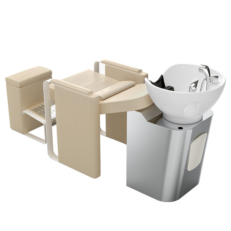 Modern Hair Salon Furniture Wash Chair Reclining Shampoo Chair For Sale