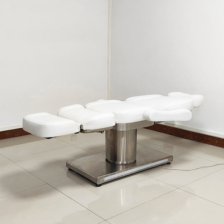 Cadiario Beauty Salon Spa Full Electrical 4 Motor Facial Beauty Massage Bed with 240 Degree Table Rotation Doctor Tattoo Medical