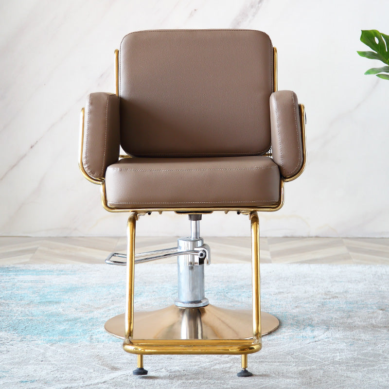 Soft And Comfortable Modern Barber Chair Hairdressing And Styling Chair For Hair Salon Equipment