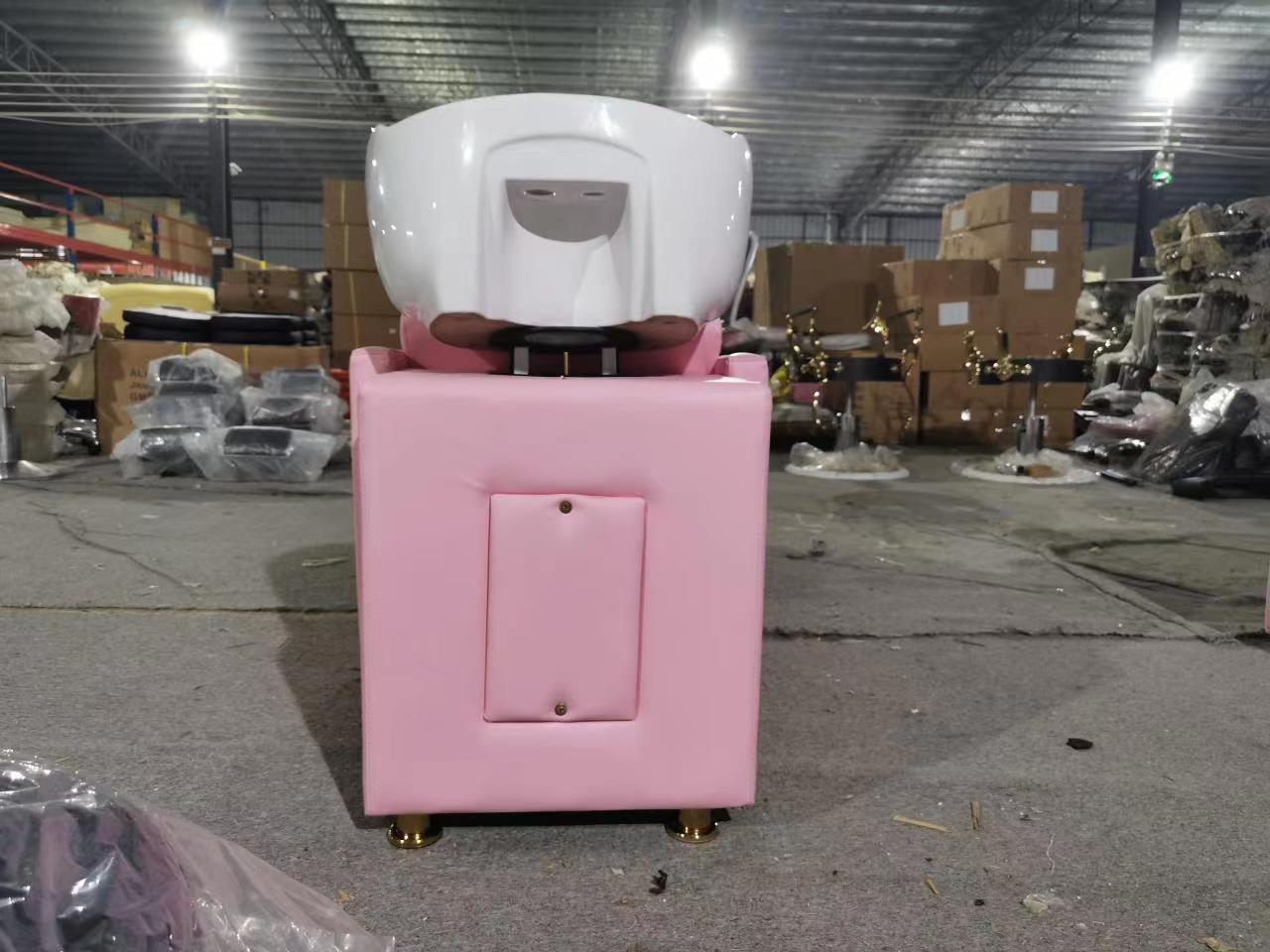 Pink Salon Equipment Barber Chair Hairdressing Chair Hair Salon Stying Chair With