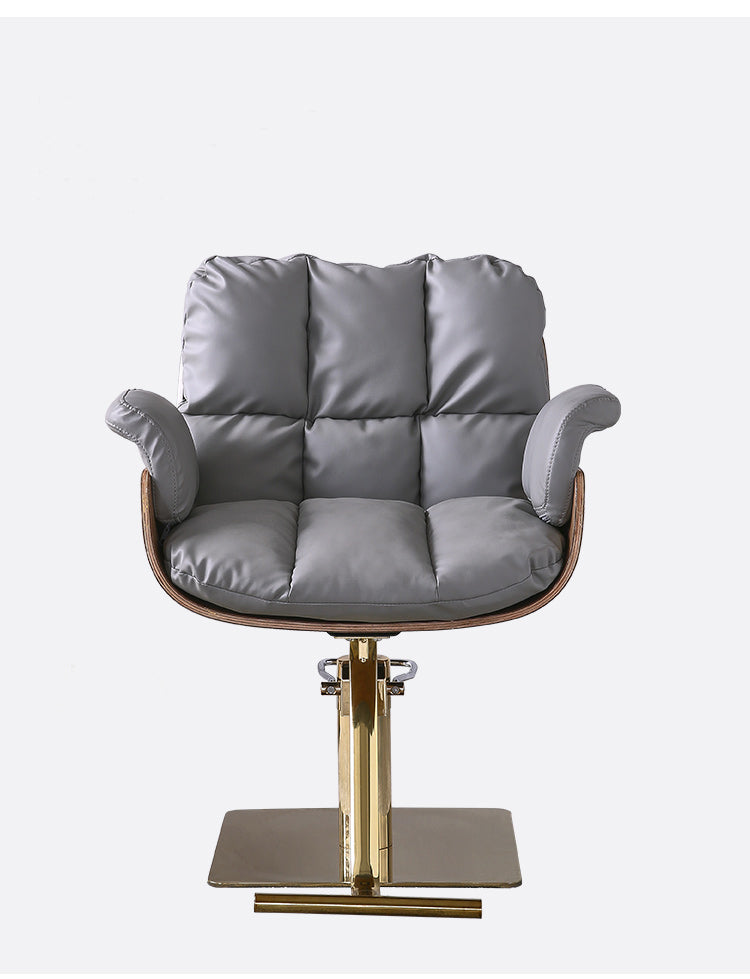 Simple Modern Barber Shop Net Red Hair Salon Chair Hair Salon Dedicated Lift Barber Shop Chair Hair Cutting Seat