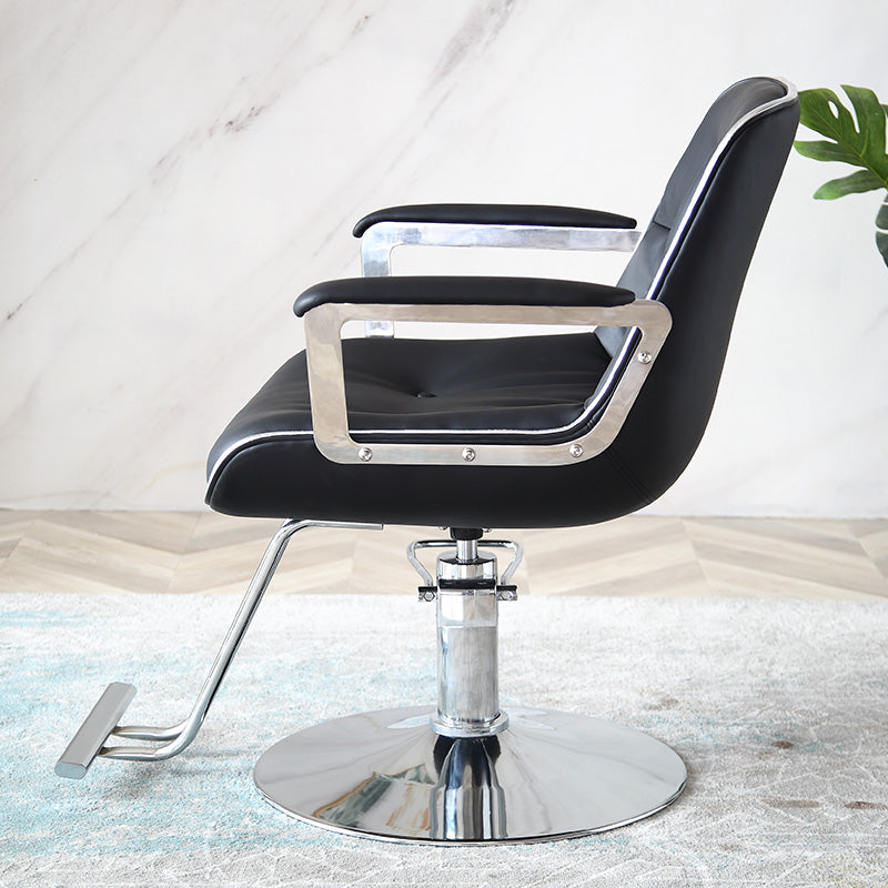Salon Furniture Hair Dresser Barber Chair Mirror Stations Vintage Barbershop Supplies Equipment Set Styling