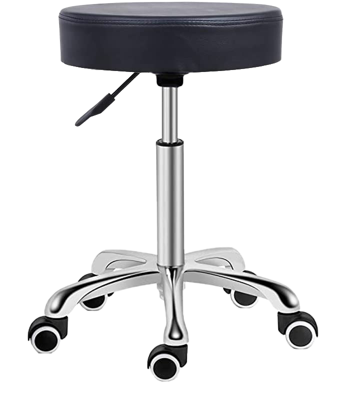 Salon Spa Massage Stool Adjustable Assistant Chair Lift Bar Stool Beauty Salon Stool Chair