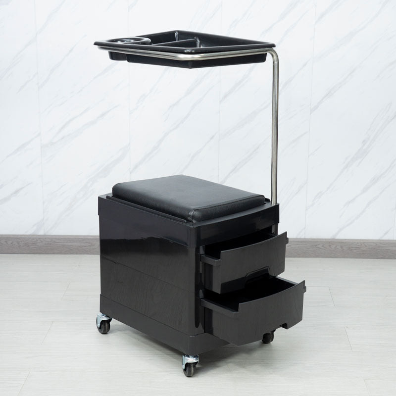 Popular Beauty Salon Cabinet Professional Furniture Wholesale Rolling Modern Hairdressing Hair Barber Trolley Cart Salon