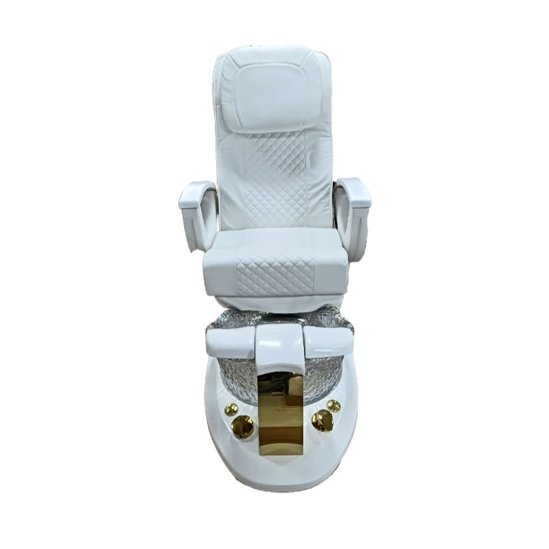 Nail Salon Furniture Equipment White Reclining Massage Manicure Foot Spa Luxury Pedicure Chairs
