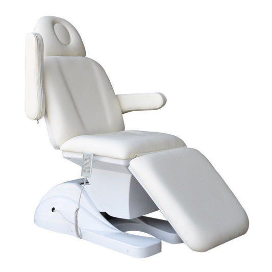 White Beauty Massage Bed Electric Beauty Salon Furniture Can Wholesale Custom