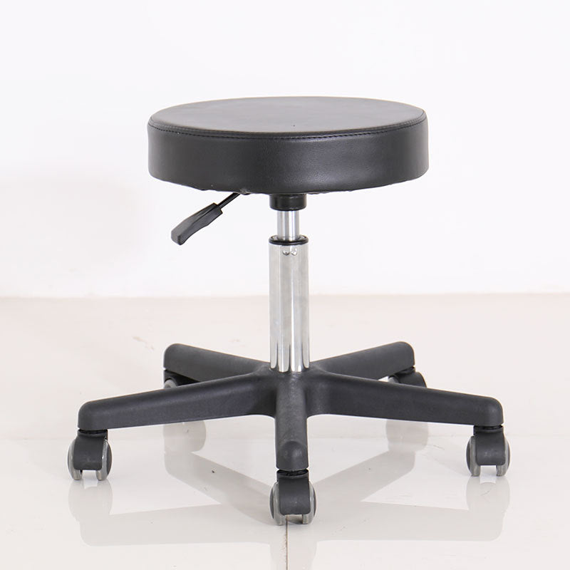 SPA Adjustable 360 Degrees Rolling Hairdressing Adjustable Master Chair Salon Stool With Wheels
