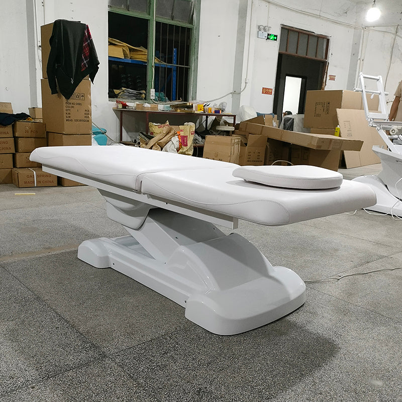 2022 New Design Beauty Salon Furniture 3 Motor Electric Beauty Massage Bed Factory Wholesale Custom