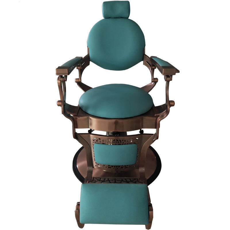 The New Red Classic Retro Barber Chair Can Be Aluminum Alloy Factory Research And Development