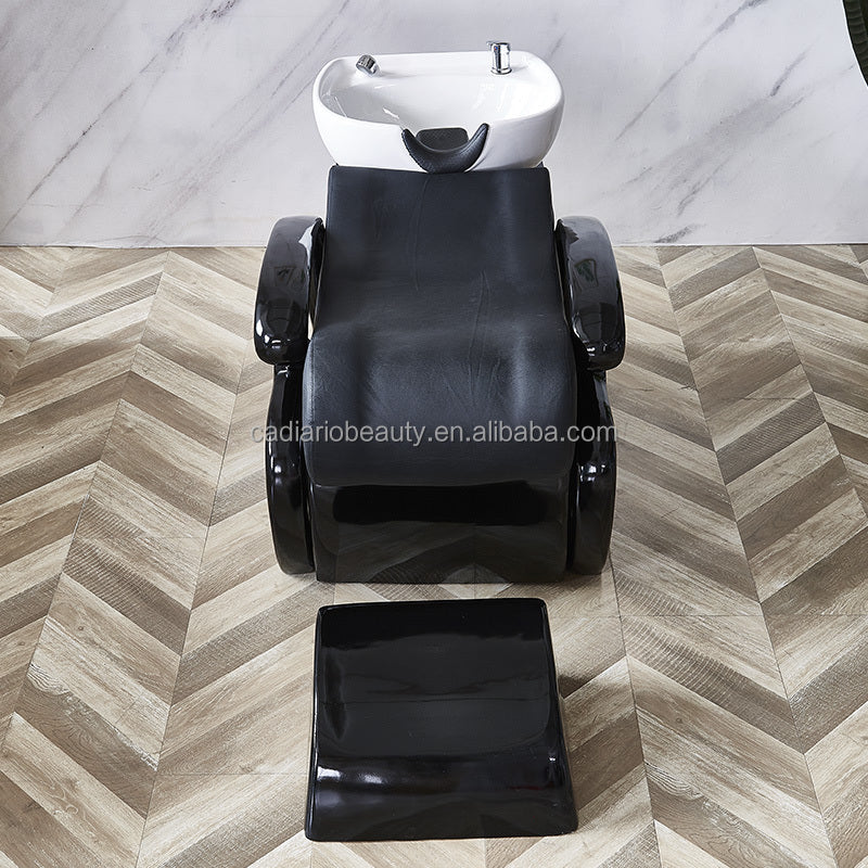 New Shampoo Bed Cool Shape Design Can Be Customized Logo To Change Leather Color