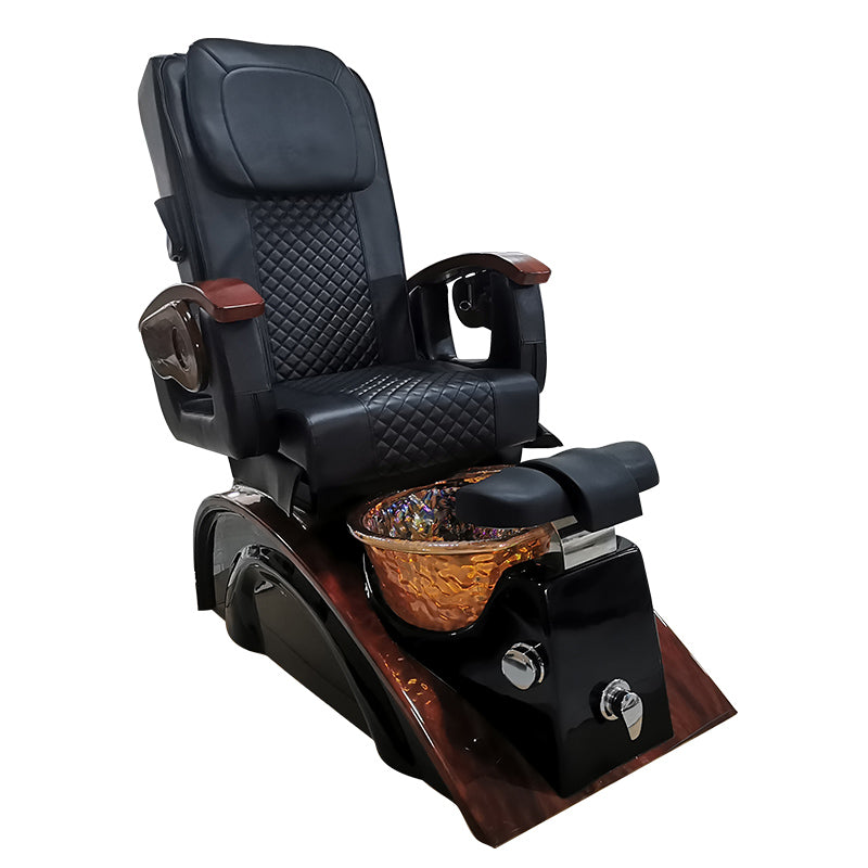 Pedicure Chair With Bubble Massage Foot Bath, Beauty Spa Salon Unit Station Technician Supplies