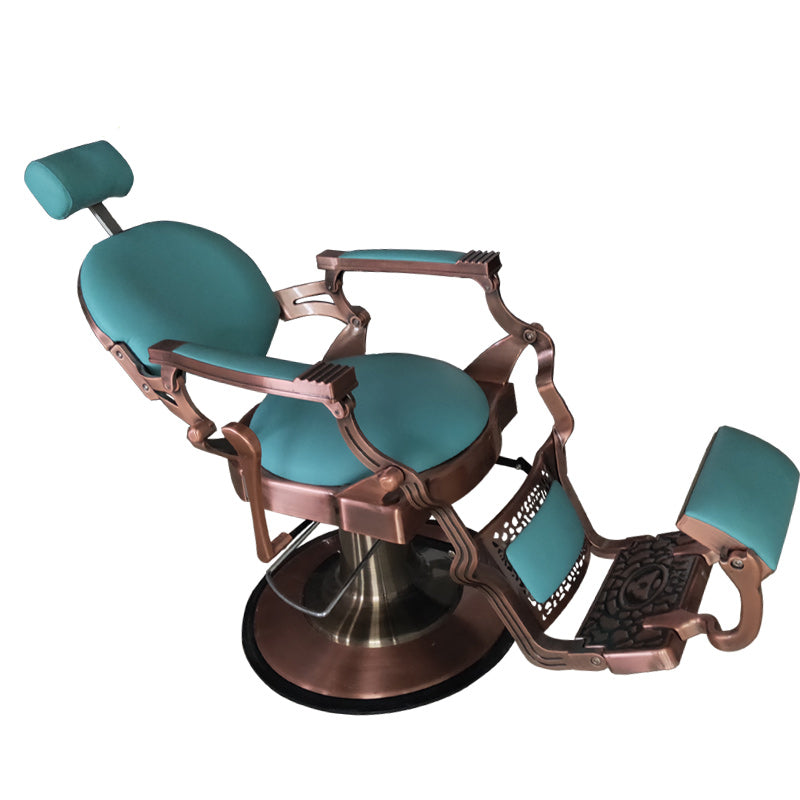 The New Red Classic Retro Barber Chair Can Be Aluminum Alloy Factory Research And Development