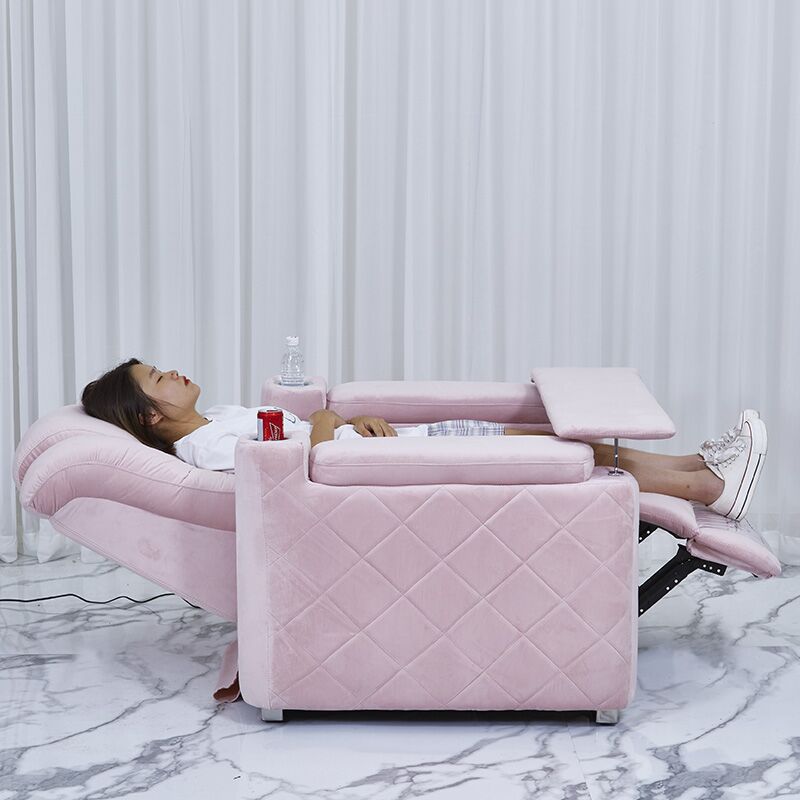Beauty Nail Salon Furniture Luxury Foot Spa Massage Pedicure Chair Hot Sale Modern Design Pink Manicure Pedicure Chair