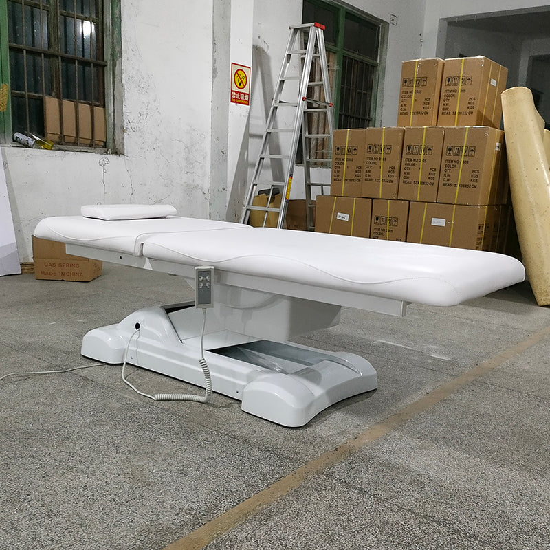 2022 New Design Beauty Salon Furniture 3 Motor Electric Beauty Massage Bed Factory Wholesale Custom