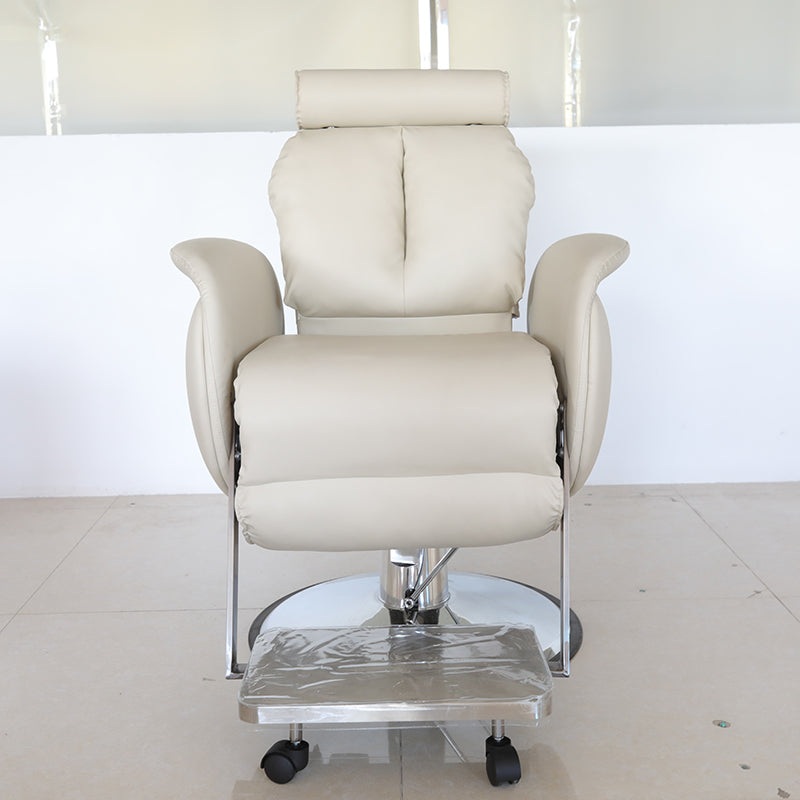 Cadiario Luxurious Barber Chair Heavy Duty All Purpose Hydraulic Recline Beauty Salon Spa Equipment