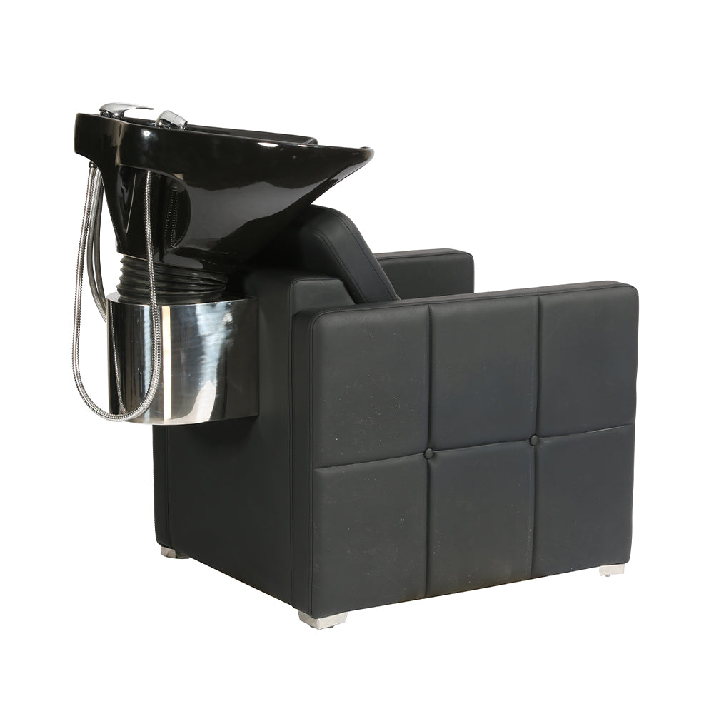 Hair salon furniture backwash unit hair wash chairs head washing bed black shampoo chair