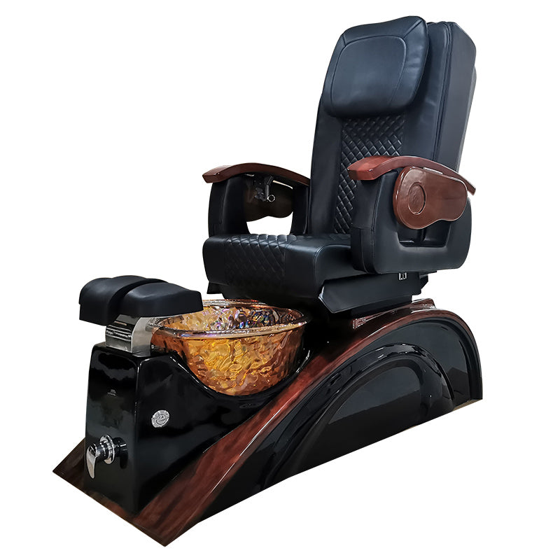 Pedicure Chair With Bubble Massage Foot Bath, Beauty Spa Salon Unit Station Technician Supplies