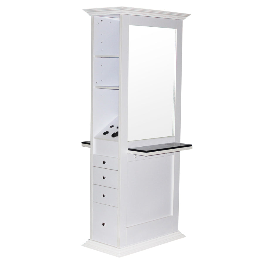 Salon Styling Stations Barber Mirror Station Beauty Hair Salon