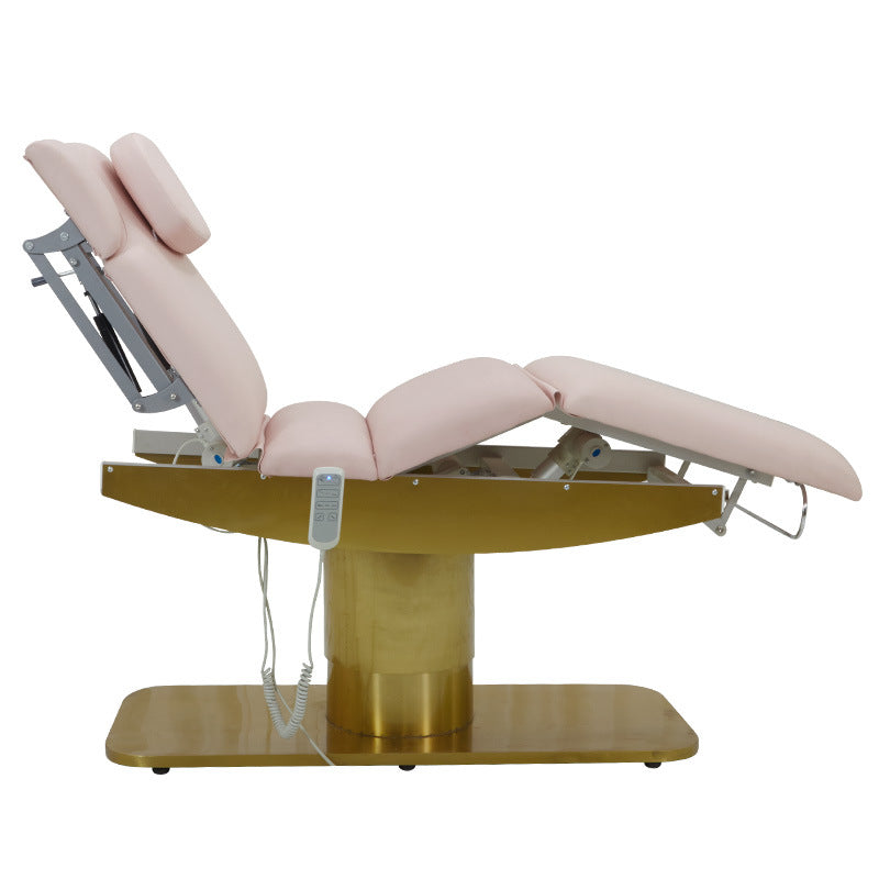 Sell Well Beauty Bed Salone Furniture Electric Cosmetic Chair Rotation Adjustable Facial Table Beauty Massage Bed
