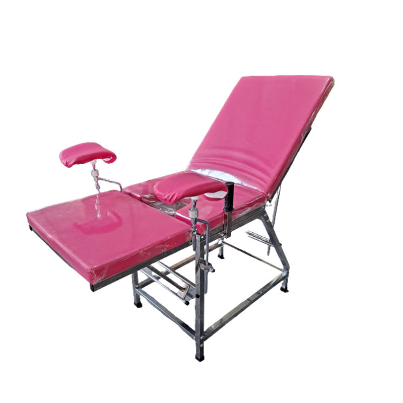 Stainless Steel Medical Obstetric Table Gynecological Examination Bed