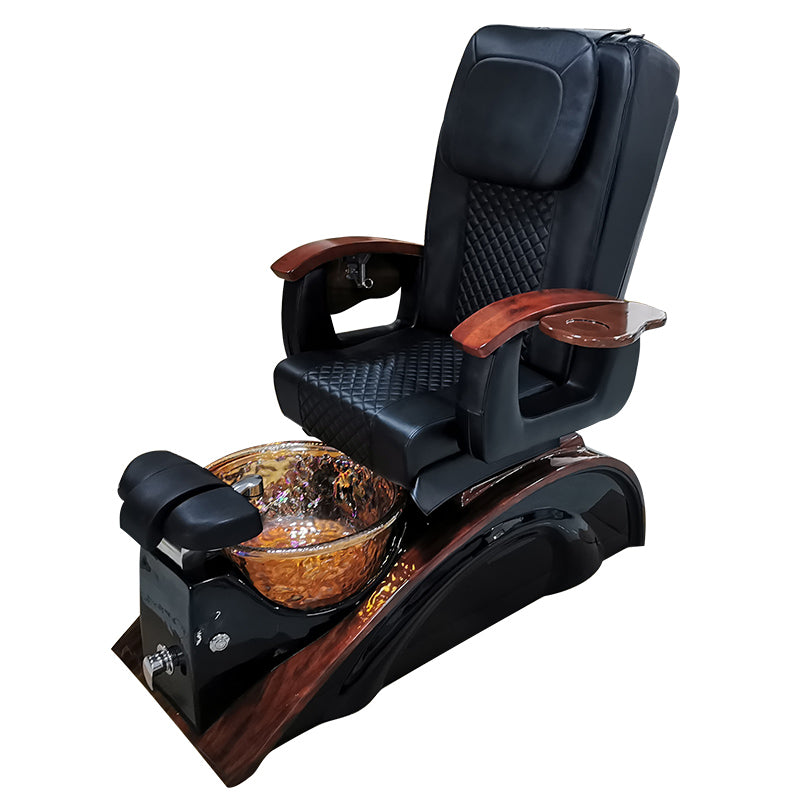 Pedicure Chair With Bubble Massage Foot Bath, Beauty Spa Salon Unit Station Technician Supplies