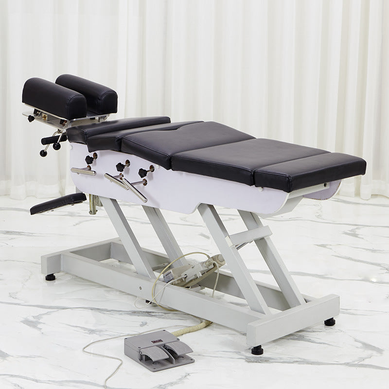 Cadiario Facial Cosmetic Chair Electric Beauty Massage Bed Treatment Bed For Spa Salon