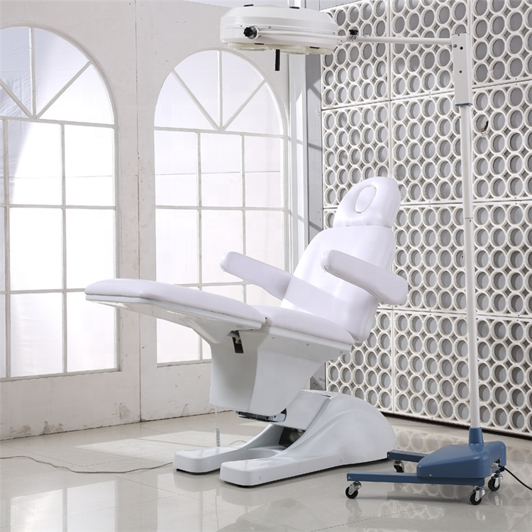 Cadiario Salon Reclining Bed Electric Spa Chair Facial Beauty Bed Massage Bed Spa Chair