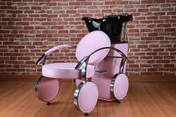 Cadiario Hot Sale Salon Furniture Shampoo Chair Comfortable Shampoo Bed