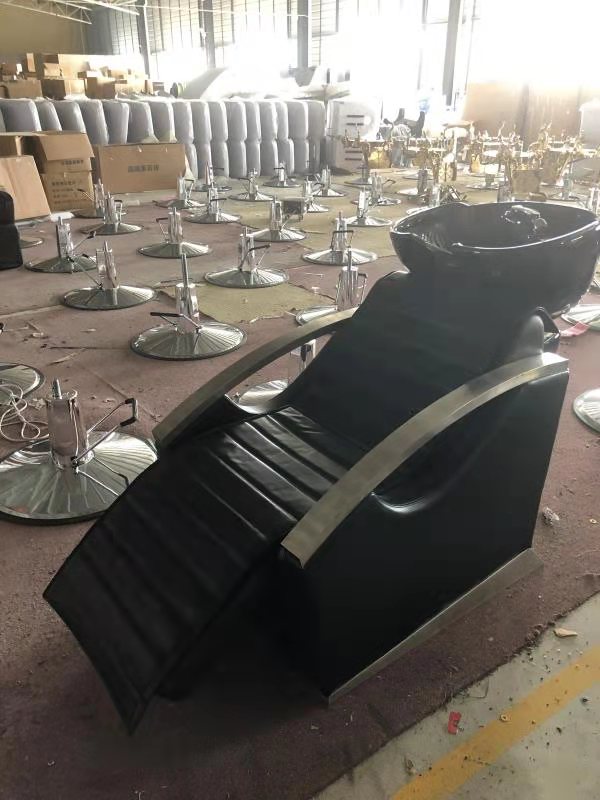 Cadiario Electric shampoo bed can support electric foot adjustment with massage function customizable color