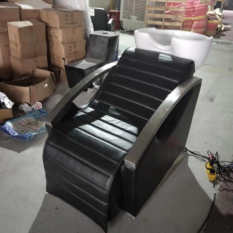 Cadiario Electric shampoo bed can support electric foot adjustment with massage function customizable color