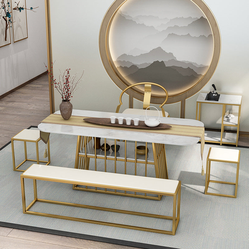 Cadiario Manicure table special price economical marble net celebrity nail table simple double set