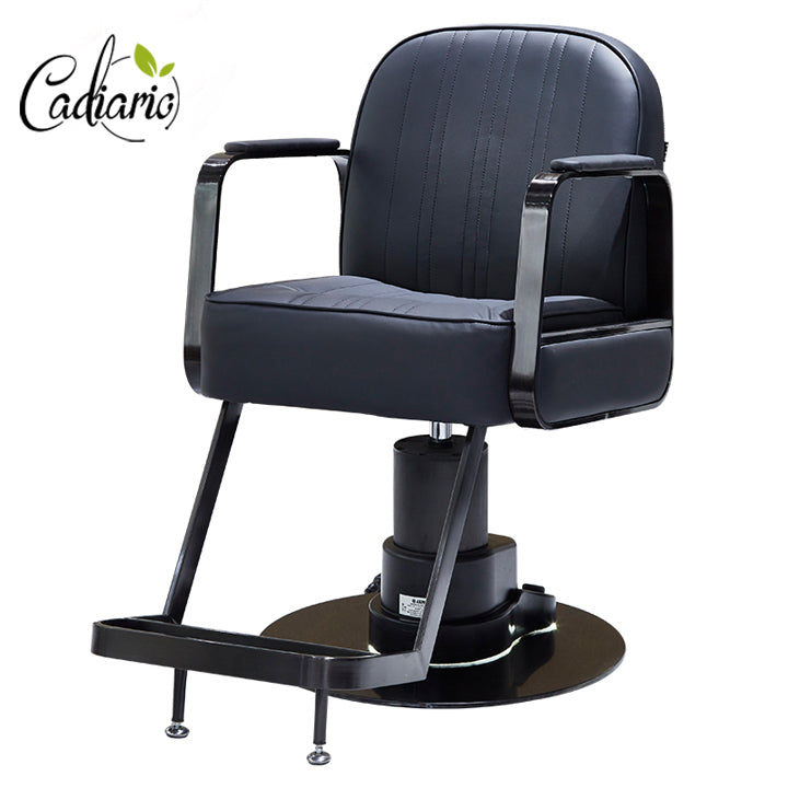 Cadiario Electric Barber Chair High-end Simple Hair Salon Special Thickening Cushion Can be Electric Adjustable Height CA-B0005