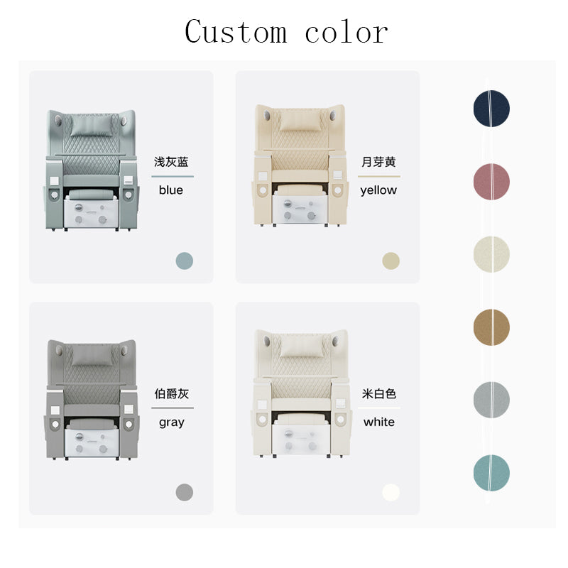 Cadiario Factory wholesale luxury salon beauty shop foot massage chair with massage audio pedicure chair