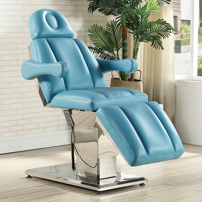 Motor massage table stainless steel base can be customized color high density spong 3 motor