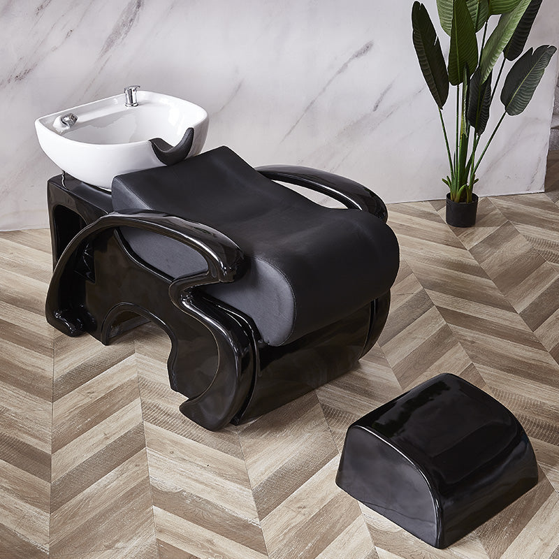 Cadiario Hair salon shampoo bed shampoo equipment lying shampoo chair for barber shop