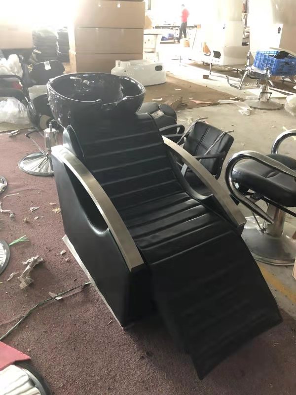 Cadiario Electric shampoo bed can support electric foot adjustment with massage function customizable color