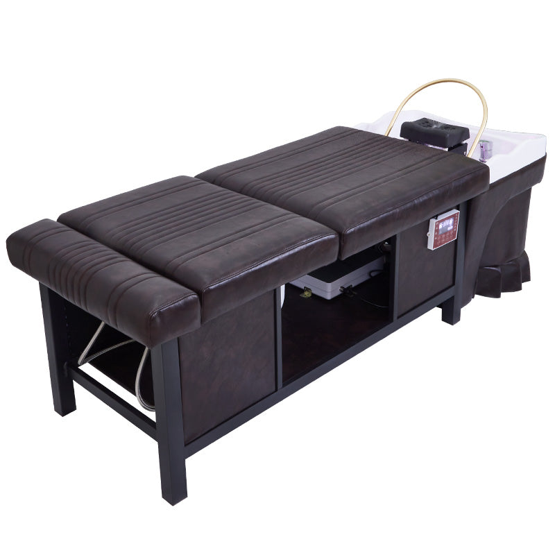 Cadiario Fully automatic electric massage shampoo chair water circulation system can be customized LOGO