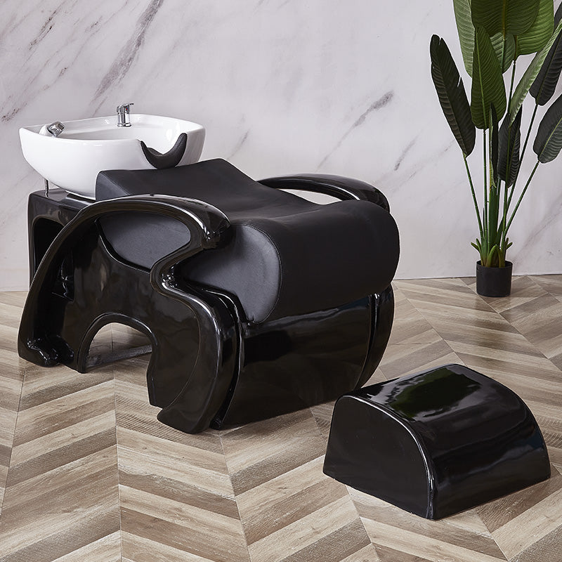 Cadiario Hair salon shampoo bed shampoo equipment lying shampoo chair for barber shop