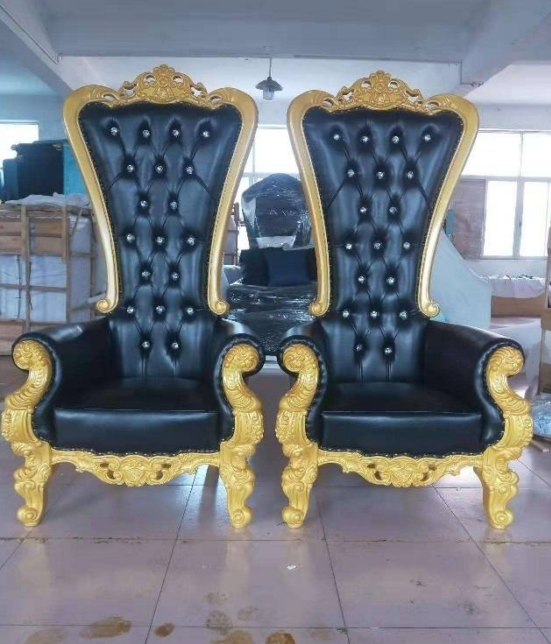 Cadiario Cadiario black high back pedicure chair royal design multicolor LED light with spray head