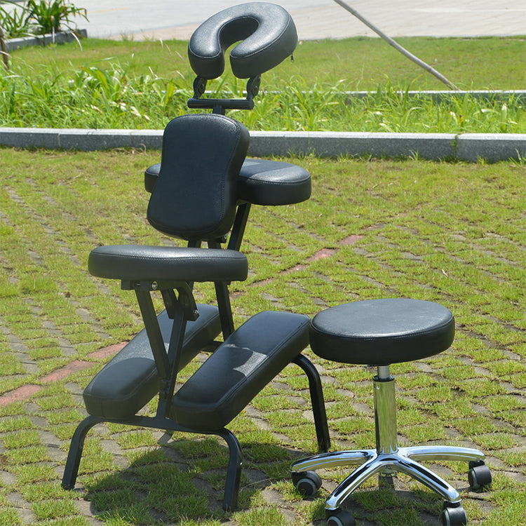 Cadiario Folding Massage Tables Massage Chair Therapy Tables Tattoo Chair for Sales Adjustable Synthetic Leather Metal Steel Minimalist