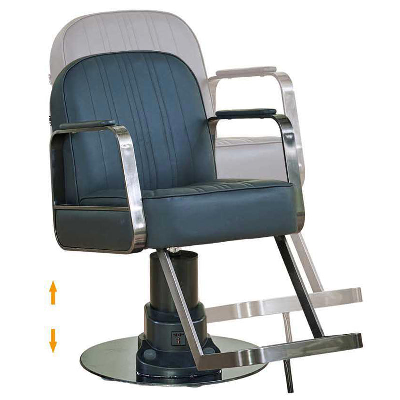 Cadiario Electric Barber Chair High-end Simple Hair Salon Special Thickening Cushion Can be Electric Adjustable Height CA-B0005