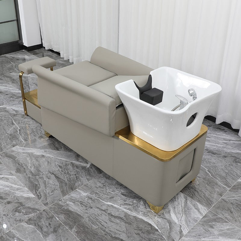 Cadiario Cadiario black new high-end high-end shampoo bed can be customized color ceramic shampoo basin