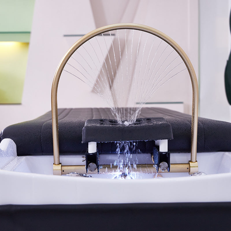 Cadiario Cadiario flat-lying massage shampoo chair with water heater and locker can change the color and customize the LOGO