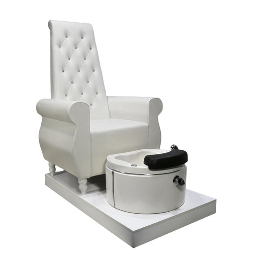 Wholesale Modern Luxury Beauty Nail Salon Furniture Pipeless Whirlpool Discharge Pump Foot Spa Massage Pedicure Chair