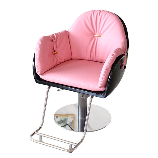 Simple Small Barber Chair For Barber Shop Can Rotate,Can Color Can Be Customized